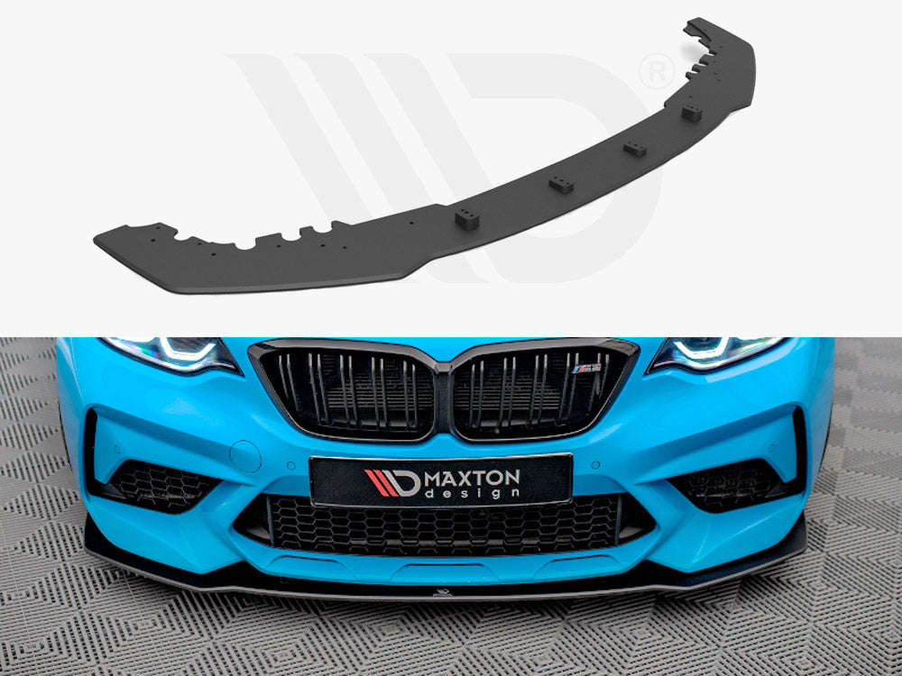 Maxton Design Street Pro Front Splitter Bmw M2 Competition F87 (2018-2020) - Wayside Performance