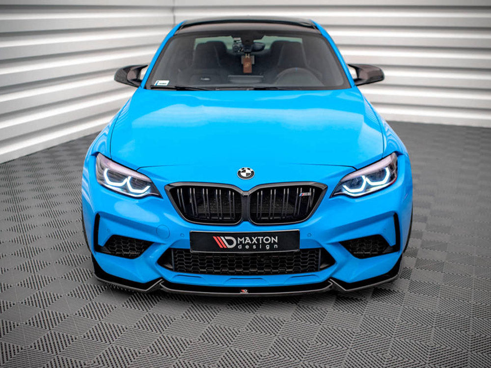Maxton Design Front Splitter V.2 Bmw M2 Competition F87 (2018-2020) - Wayside Performance 