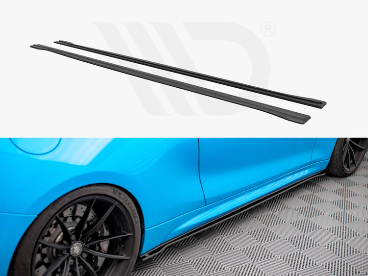 Maxton Design Street Pro Side Skirts Diffusers Bmw M2 F87 (2016-2020) - Wayside Performance 