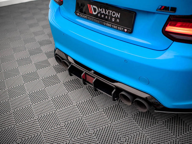 Maxton Design Street Pro Rear Diffuser Bmw M2 F87 (2016-2020) - Wayside Performance 