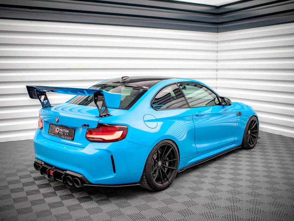 Maxton Design Street Pro Rear Side Splitters Bmw M2 F87 (2016-2020) - Wayside Performance