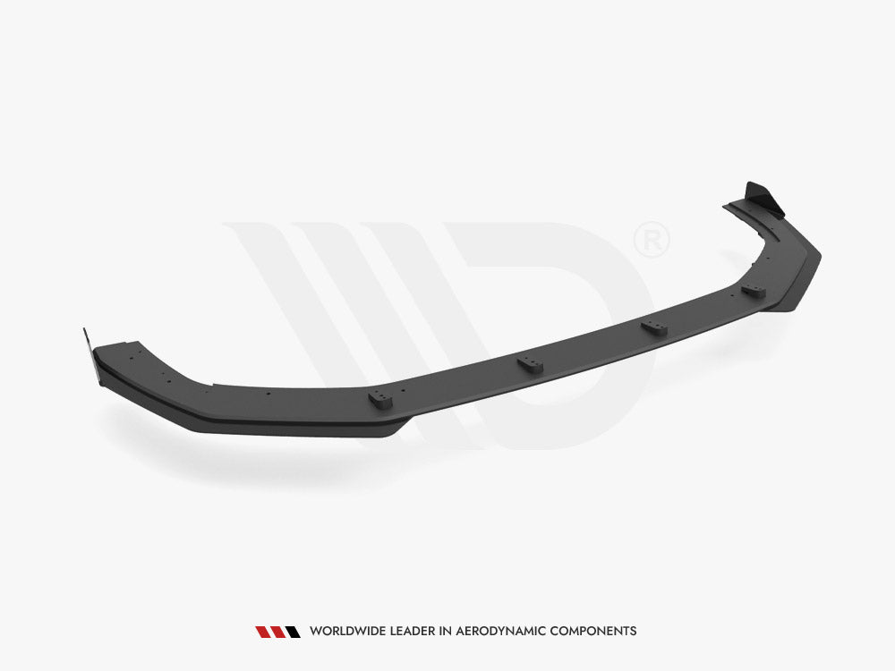 Maxton Design Street Pro Front Splitter V.1 (+flaps) Audi Rs3 8y (2020-) - Wayside Performance 