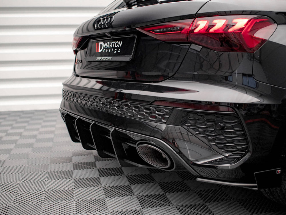 Maxton Design Street Pro Rear Diffuser Audi Rs3 Sportback 8y (2020-) - Wayside Performance 