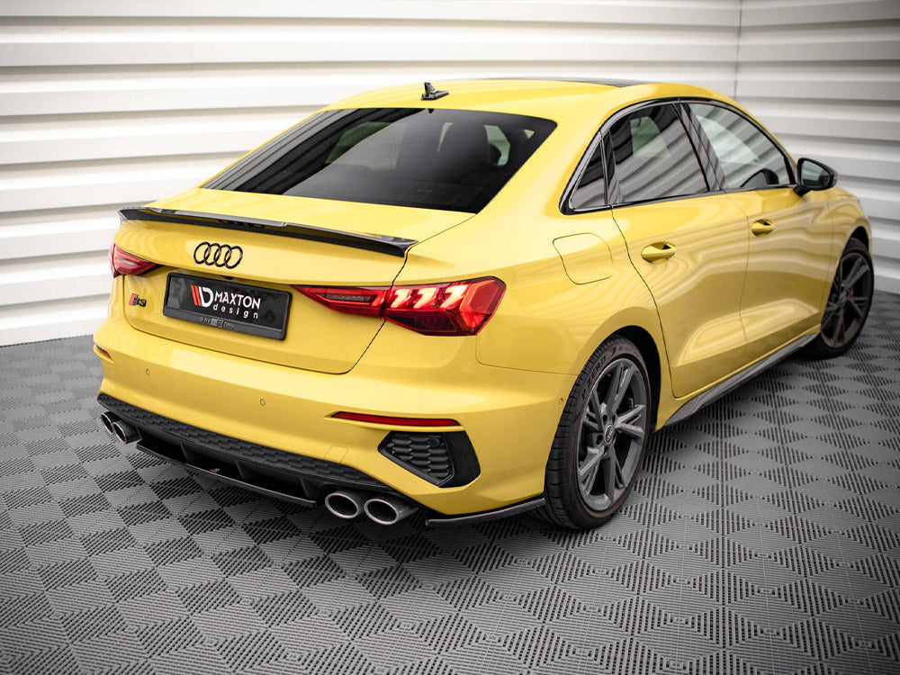 Maxton Design Rear Side Splitters Audi S3 Sedan 8y (2020-) - Wayside Performance 