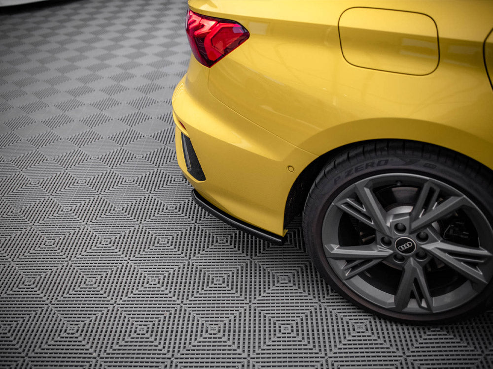 Maxton Design Rear Side Splitters Audi S3 Sedan 8y (2020-) - Wayside Performance 
