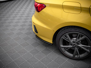 Maxton Design Rear Side Splitters Audi S3 Sedan 8y (2020-) - Wayside Performance 