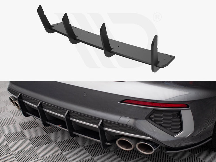 Maxton Design Street Pro Rear Diffuser Audi S3 Sedan 8y (2020-) - Wayside Performance 
