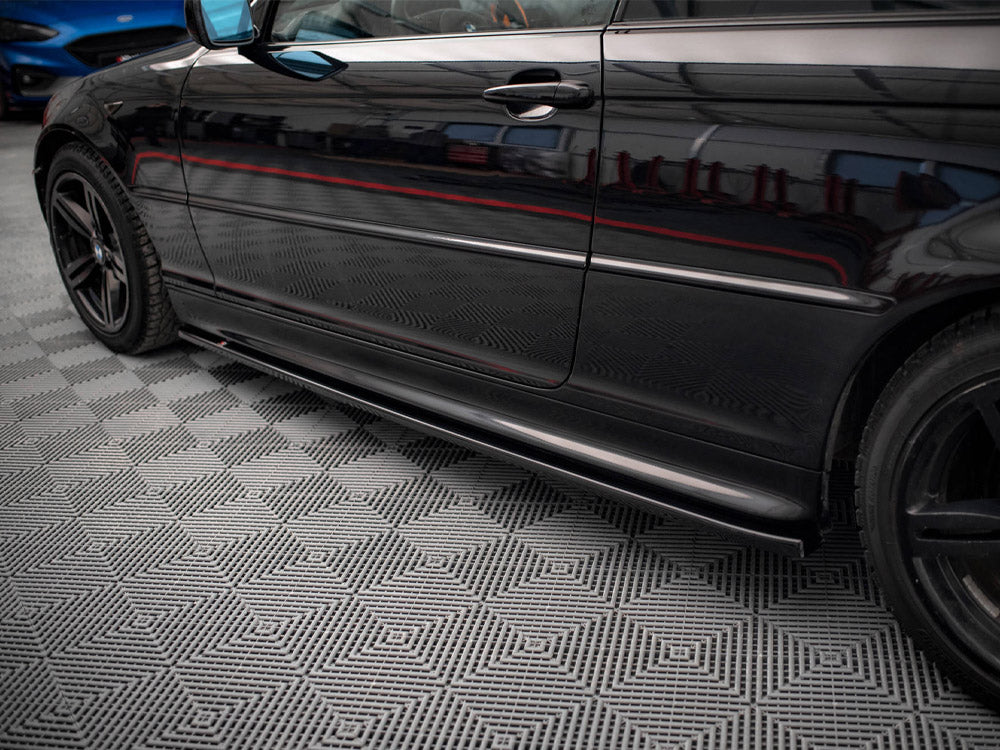 Side Skirts Diffusers V.2 Bmw 3 Coupe M-pack E46 (1999-2005) - Wayside Performance 