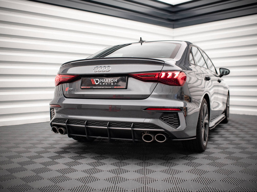 Maxton Design Street Pro Rear Side Splitters Audi S3 Sedan 8y (2020-) - Wayside Performance 