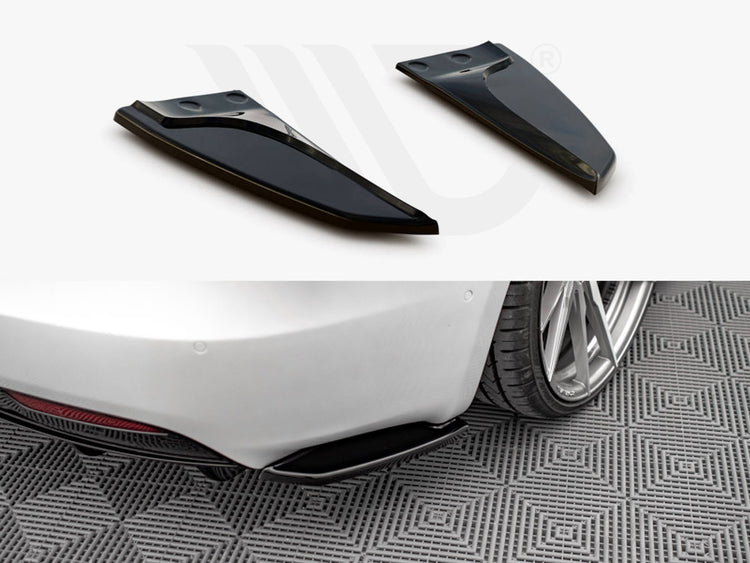Rear Side Splitters Tesla Model S Facelift - Wayside Performance 