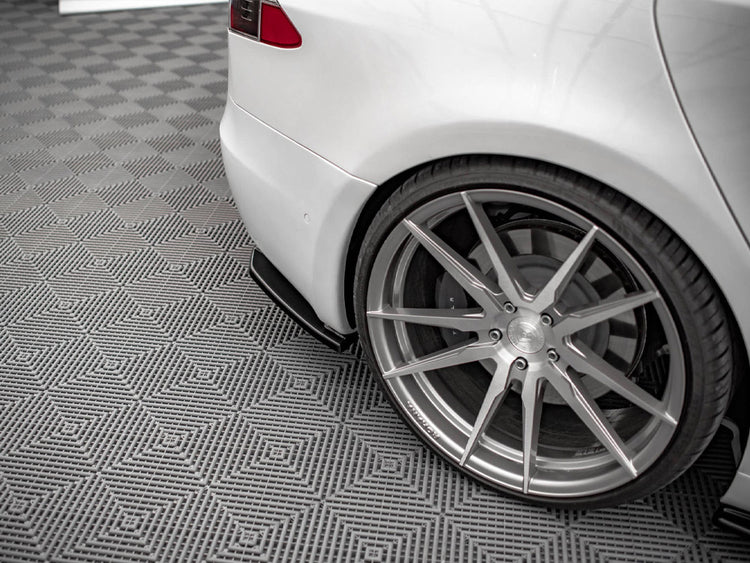 Rear Side Splitters Tesla Model S Facelift - Wayside Performance 