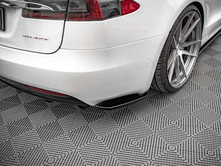 Rear Side Splitters Tesla Model S Facelift - Wayside Performance 