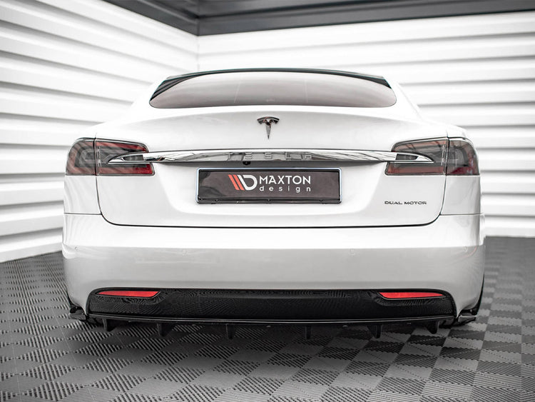 Rear Valance Tesla Model S Facelift - Wayside Performance 