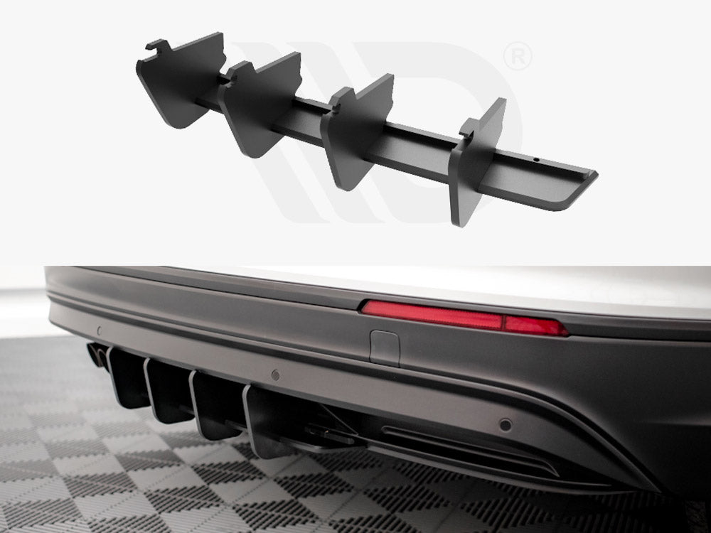 Street PRO Rear Diffuser VW Tiguan MK2 (2015-2020) - Wayside Performance 