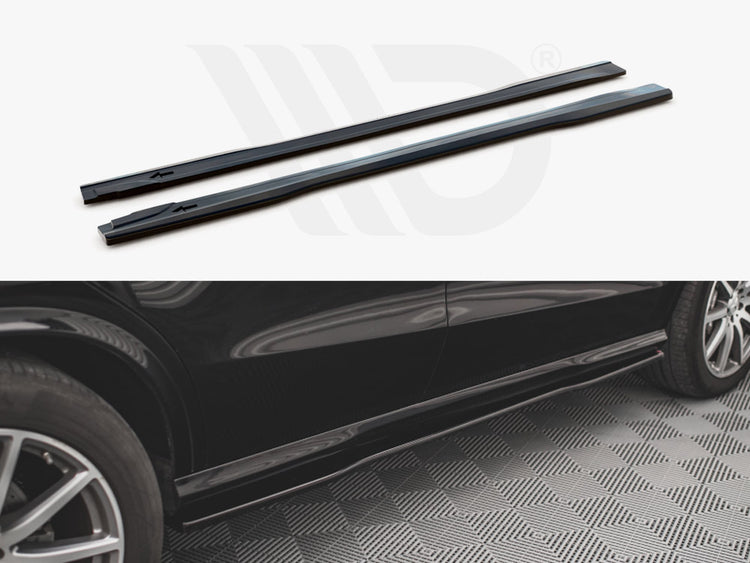Side Skirts Diffusers Mercedes GLE Coupe 63AMG C292 (2015-2019) - Wayside Performance 