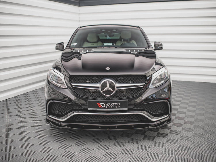 Front Splitter V.2 Mercedes GLE Coupe 63AMG C292 (2015-2019) - Wayside Performance 