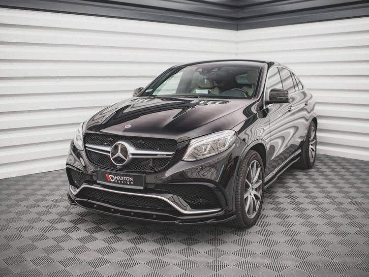 Front Splitter V.2 Mercedes GLE Coupe 63AMG C292 (2015-2019) - Wayside Performance 