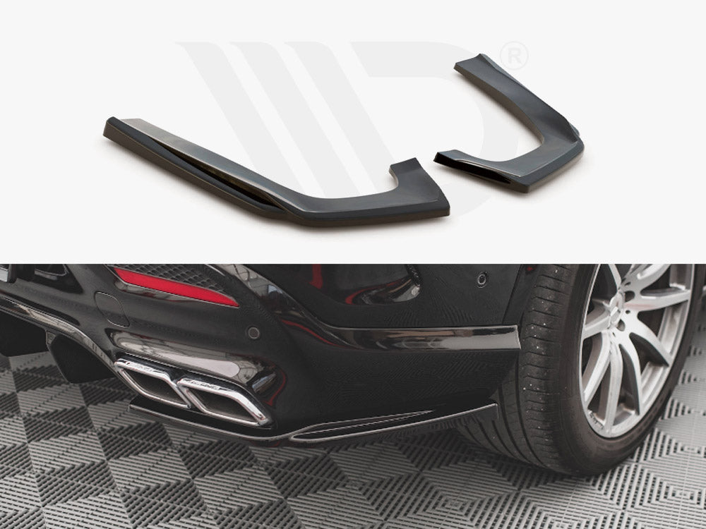 Rear Side Splitters V.1 Mercedes GLE Coupe 63AMG C292 (2015-2019) - Wayside Performance 