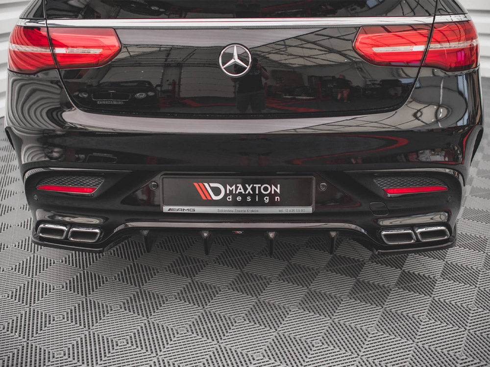 Rear Side Splitters V.1 Mercedes GLE Coupe 63AMG C292 (2015-2019) - Wayside Performance 