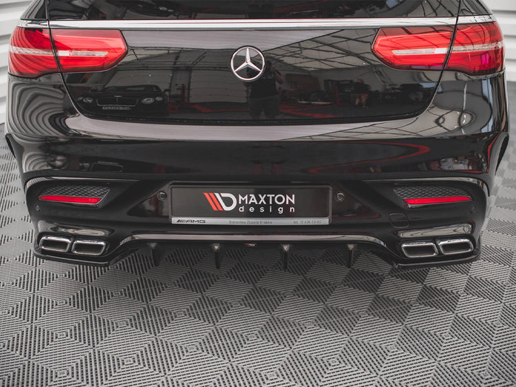 Rear Side Splitters V.1 Mercedes GLE Coupe 63AMG C292 (2015-2019) - Wayside Performance 
