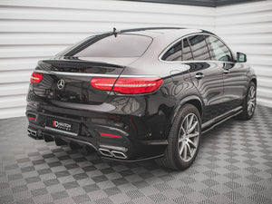 Rear Side Splitters V.2 Mercedes GLE Coupe 63AMG C292 (2015-2019) - Wayside Performance 