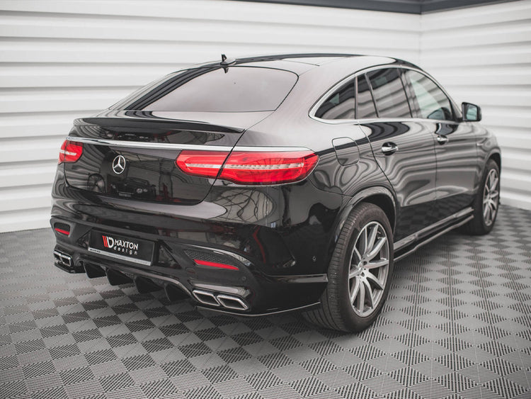 Rear Side Splitters V.2 Mercedes GLE Coupe 63AMG C292 (2015-2019) - Wayside Performance 