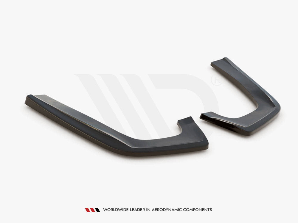 Rear Side Splitters V.2 Mercedes GLE Coupe 63AMG C292 (2015-2019) - Wayside Performance 
