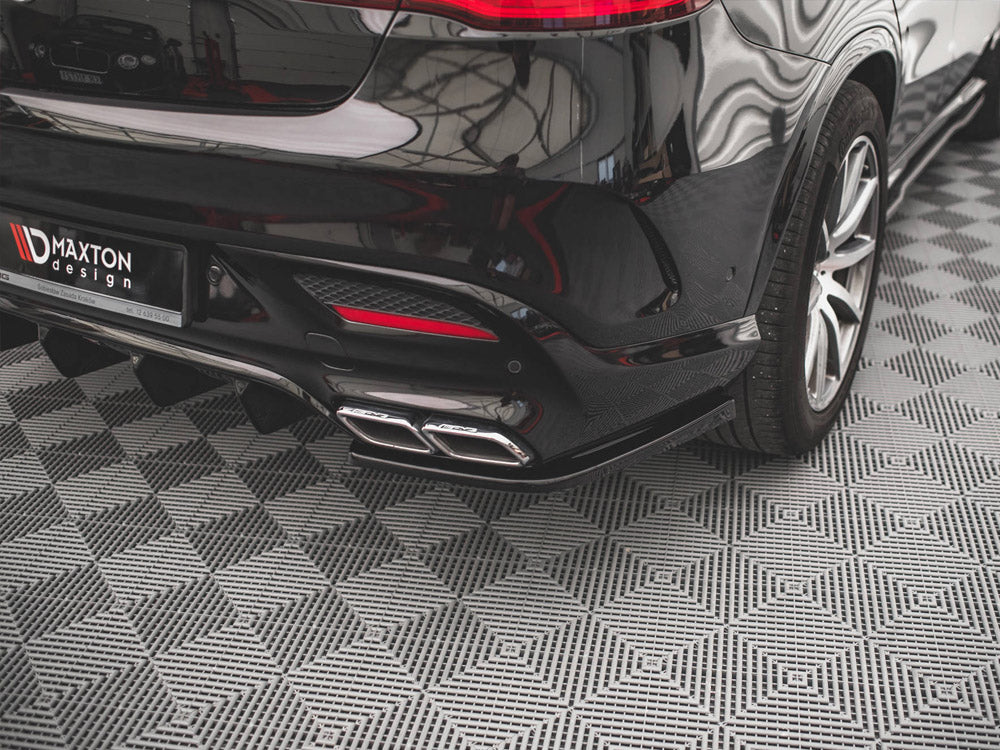 Rear Side Splitters V.2 Mercedes GLE Coupe 63AMG C292 (2015-2019) - Wayside Performance 