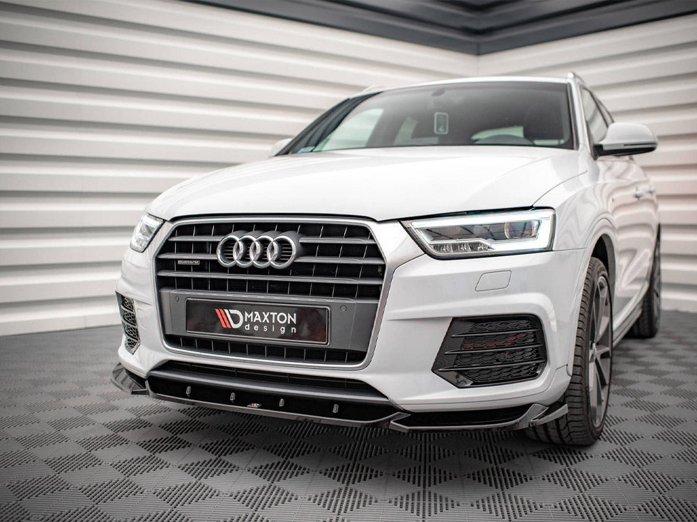 Front Splitter V.1 Audi Q3 8U Facelift (2014-2018) - Wayside Performance 