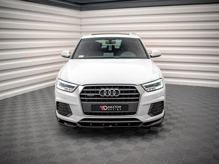 Front Splitter V.1 Audi Q3 8U Facelift (2014-2018) - Wayside Performance 