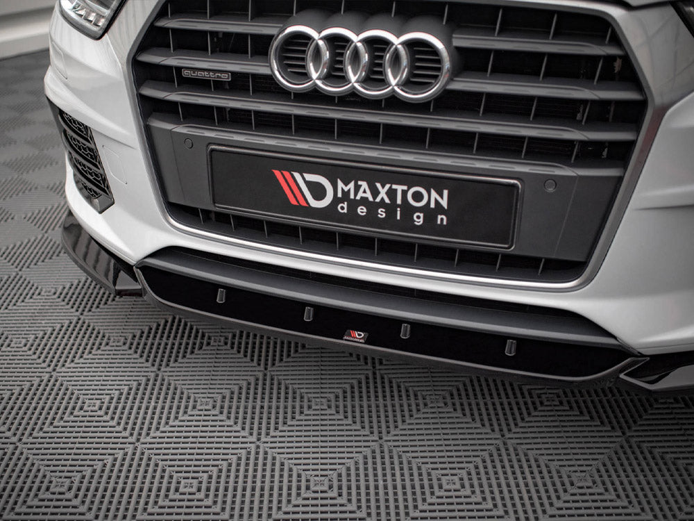 Front Splitter V.1 Audi Q3 8U Facelift (2014-2018) - Wayside Performance 
