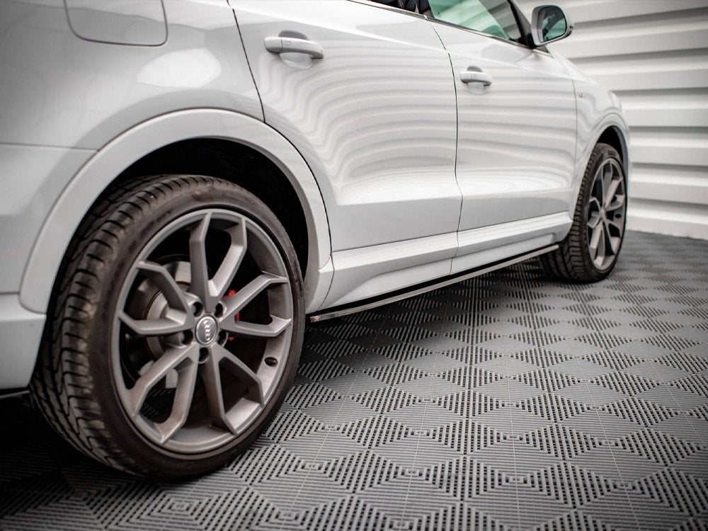 Side Skirts Diffusers Audi Q3 8U Facelift (2014-2018) - Wayside Performance 