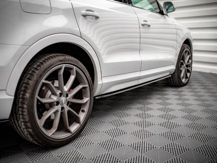 Side Skirts Diffusers Audi Q3 8U Facelift (2014-2018) - Wayside Performance 