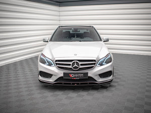 Front Splitter V.1 Mercedes E Amg-Line Sedan W212 Facelift (2012-2016) - Wayside Performance 