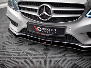 Front Splitter V.1 Mercedes E Amg-Line Sedan W212 Facelift (2012-2016) - Wayside Performance 
