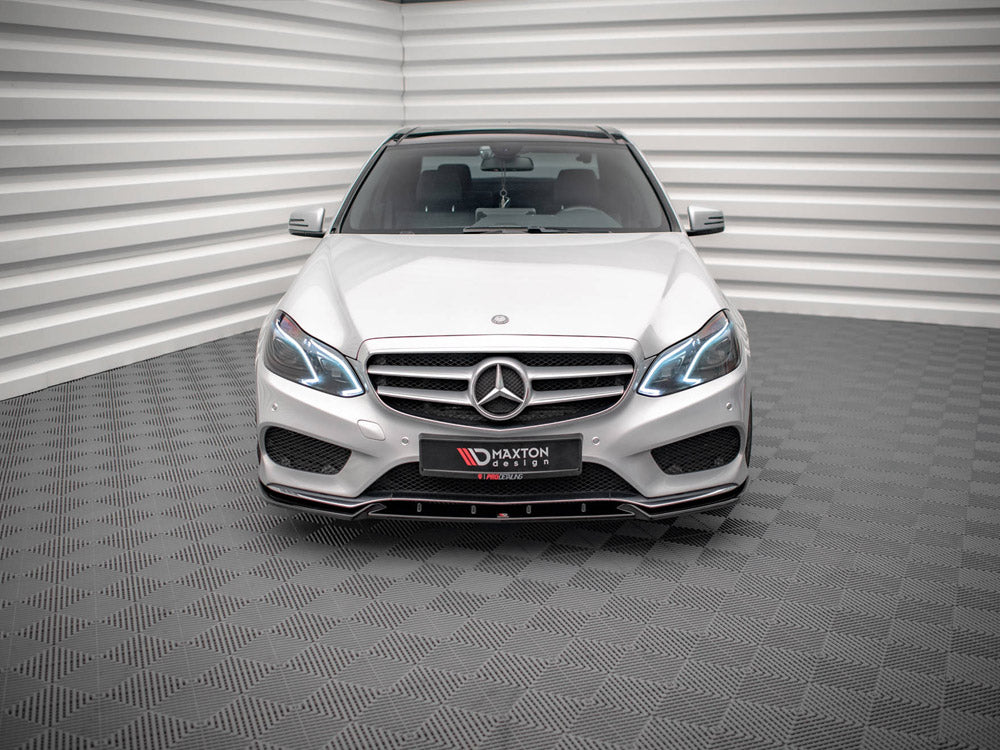 Front Splitter V.2 Mercedes E Amg-Line Sedan W212 Facelift (2012-2016) - Wayside Performance 