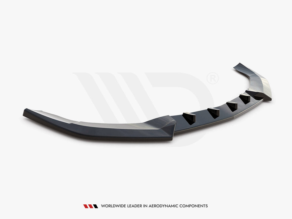 Front Splitter V.2 Mercedes E Amg-Line Sedan W212 Facelift (2012-2016) - Wayside Performance 