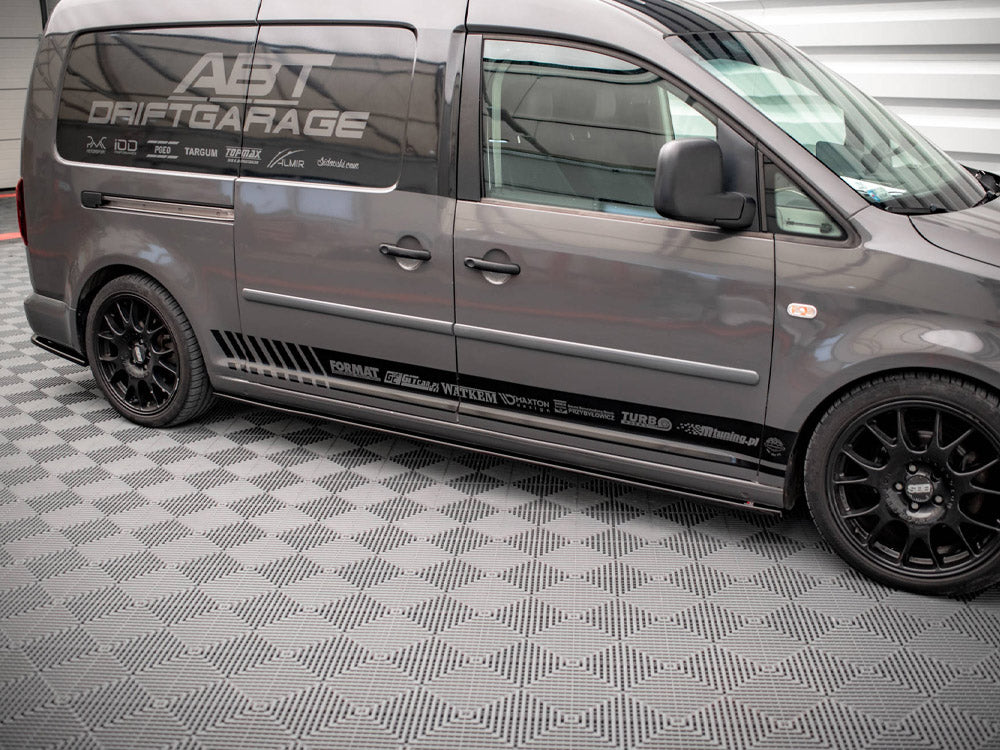 Side Skirts Diffusers VW Caddy Long MK3 Facelift (2010-2015) - Wayside Performance 