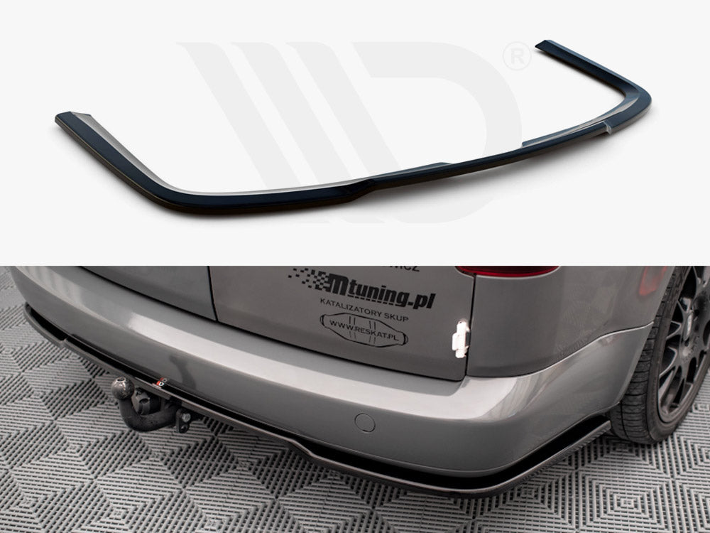 Central Rear Splitter VW Caddy Long Mk3 Facelift - Wayside Performance 