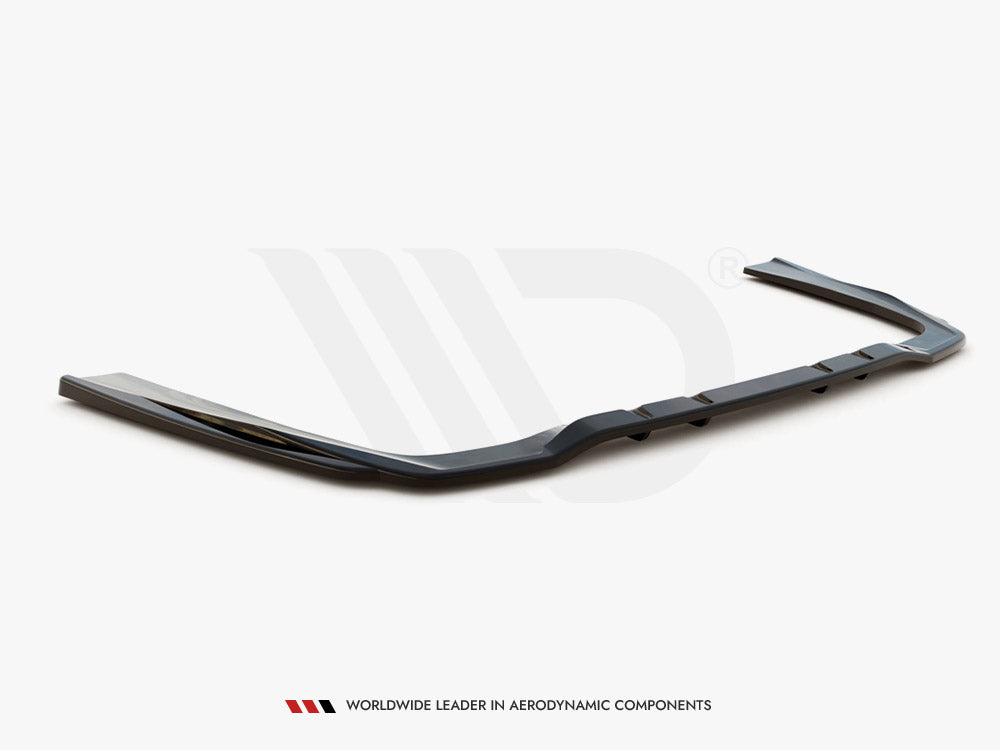 Central Rear Splitter (Vertical Bars) Mercedes AMG CLS 53 C257 - Wayside Performance 