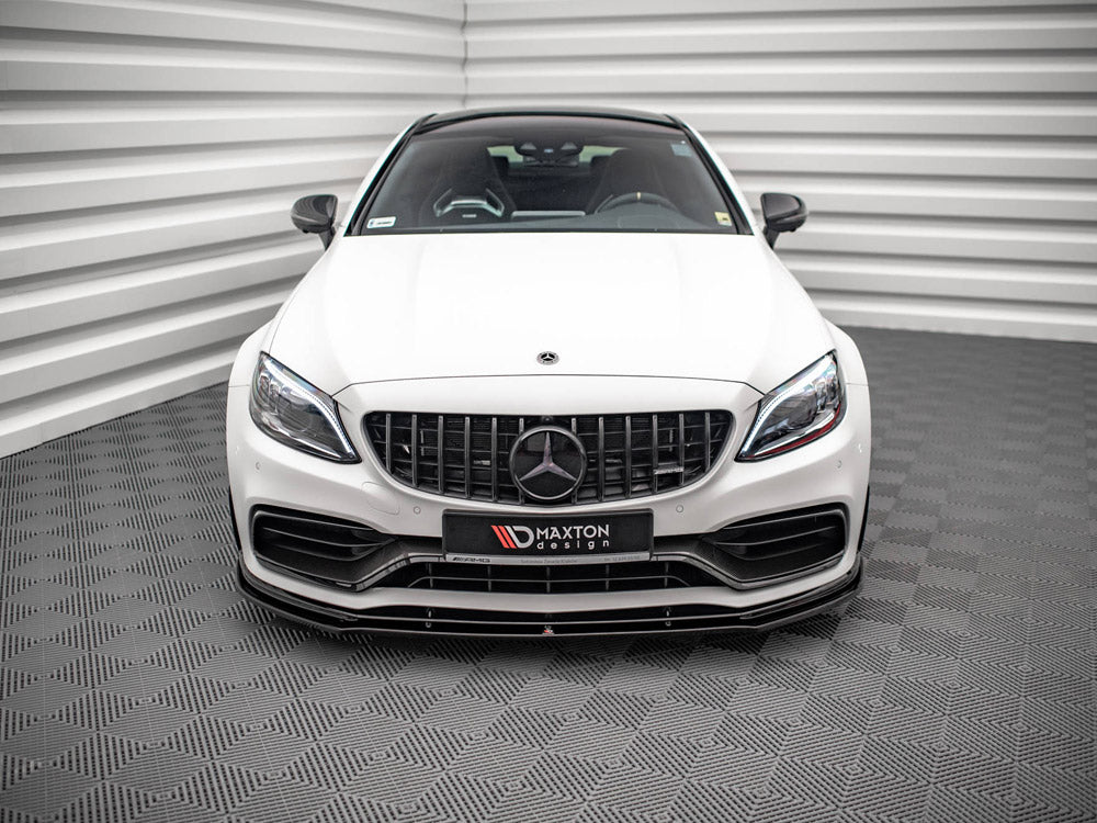 Front Splitter V.1 Mercedes-AMG C63 Coupe AMG Aero Pack C205 Facelift - Wayside Performance 