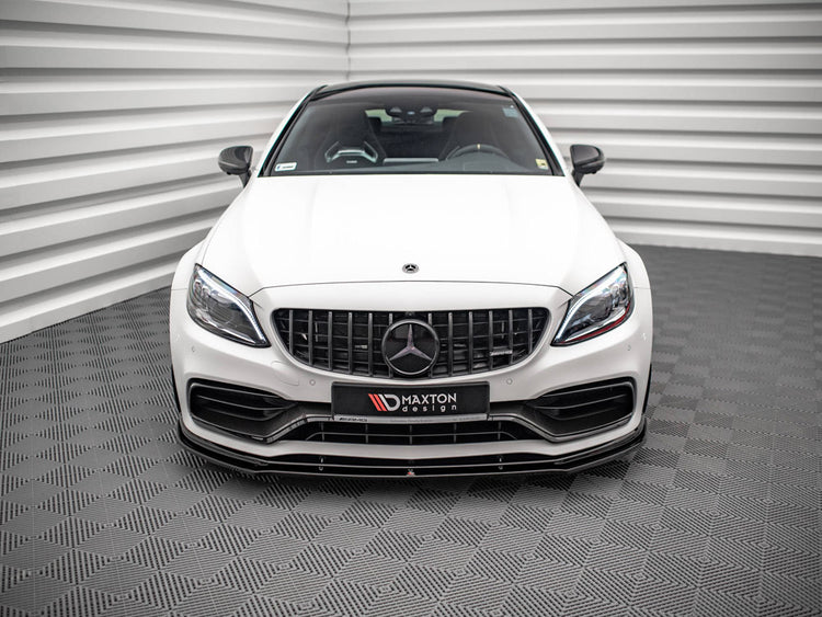 Front Splitter V.1 Mercedes-AMG C63 Coupe AMG Aero Pack C205 Facelift - Wayside Performance 