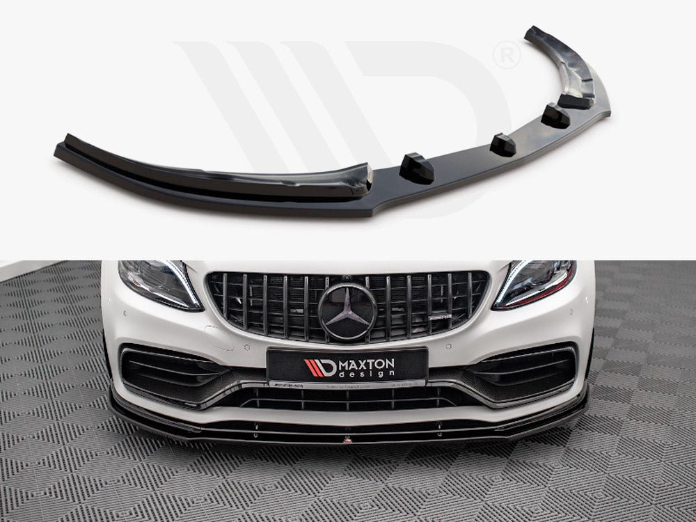 Front Splitter V.1 Mercedes-AMG C63 Coupe AMG Aero Pack C205 Facelift - Wayside Performance 