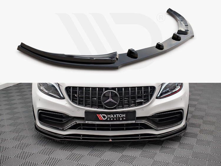Front Splitter V.1 Mercedes-AMG C63 Coupe AMG Aero Pack C205 Facelift - Wayside Performance 