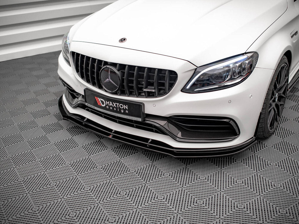 Front Splitter V.1 Mercedes-AMG C63 Coupe AMG Aero Pack C205 Facelift - Wayside Performance 