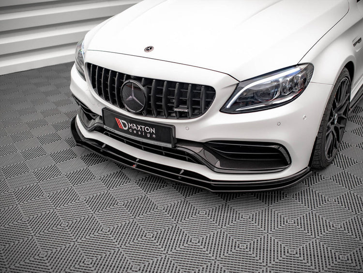 Front Splitter V.1 Mercedes-AMG C63 Coupe AMG Aero Pack C205 Facelift - Wayside Performance 