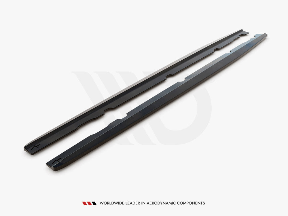 Side Skirts Diffusers V.1 Mercedes-AMG C 63AMG Coupe C205 Facelift - Wayside Performance 