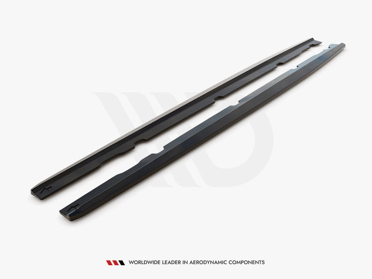 Side Skirts Diffusers V.1 Mercedes-AMG C 63AMG Coupe C205 Facelift - Wayside Performance 
