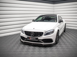 Front Splitter V.2 Mercedes-AMG C63 Coupe AMG Aero Pack C205 Facelift - Wayside Performance 