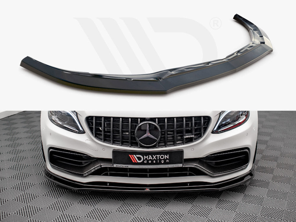 Front Splitter V.3 Mercedes-AMG C63 Coupe AMG Aero Pack C205 Facelift - Wayside Performance 